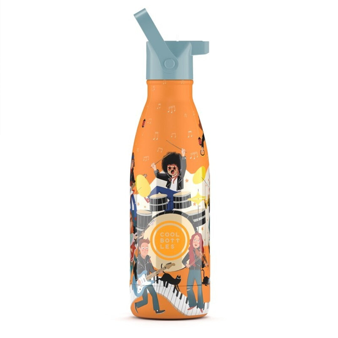 Botella de agua Music Beat 350ml - Cool Bottles