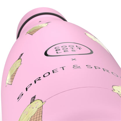 Botella de agua SPRT& Pink Scoop 350ml - Cool Bottles