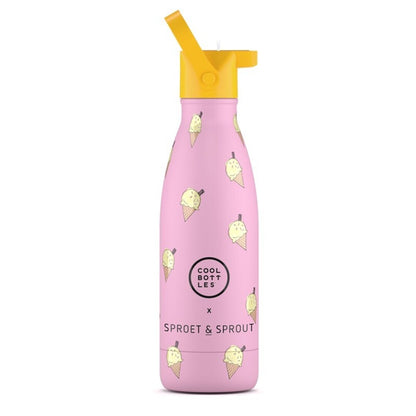 Botella de agua SPRT& Pink Scoop 350ml - Cool Bottles
