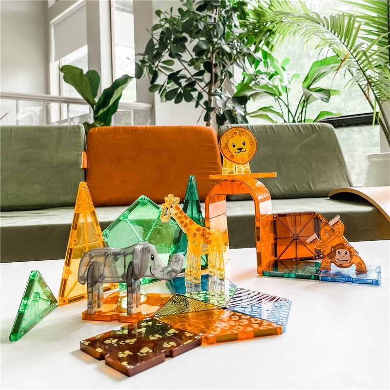 Animales safari set 25 piezas - Magna-Tiles