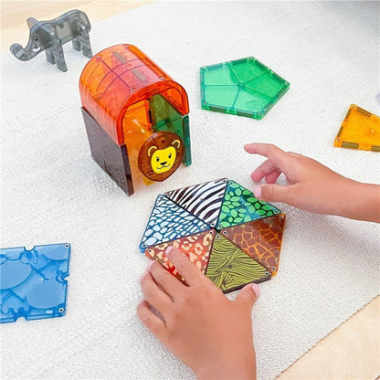 Animales safari set 25 piezas - Magna-Tiles