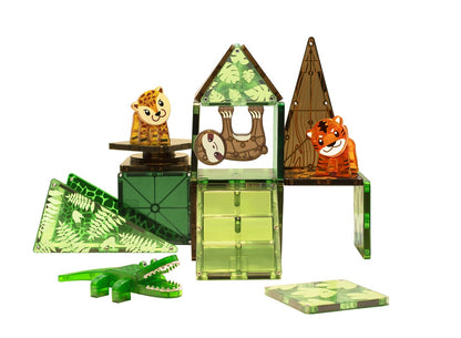 Animales jungla set 25 piezas - Magna-Tiles