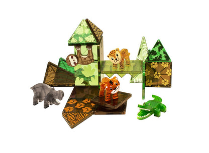 Animales jungla set 25 piezas - Magna-Tiles