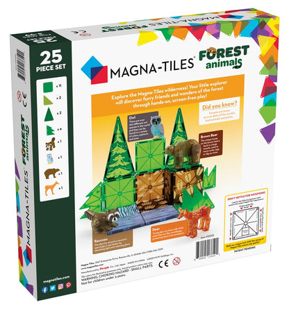 Animales del bosque set 25 piezas - Magna-Tiles