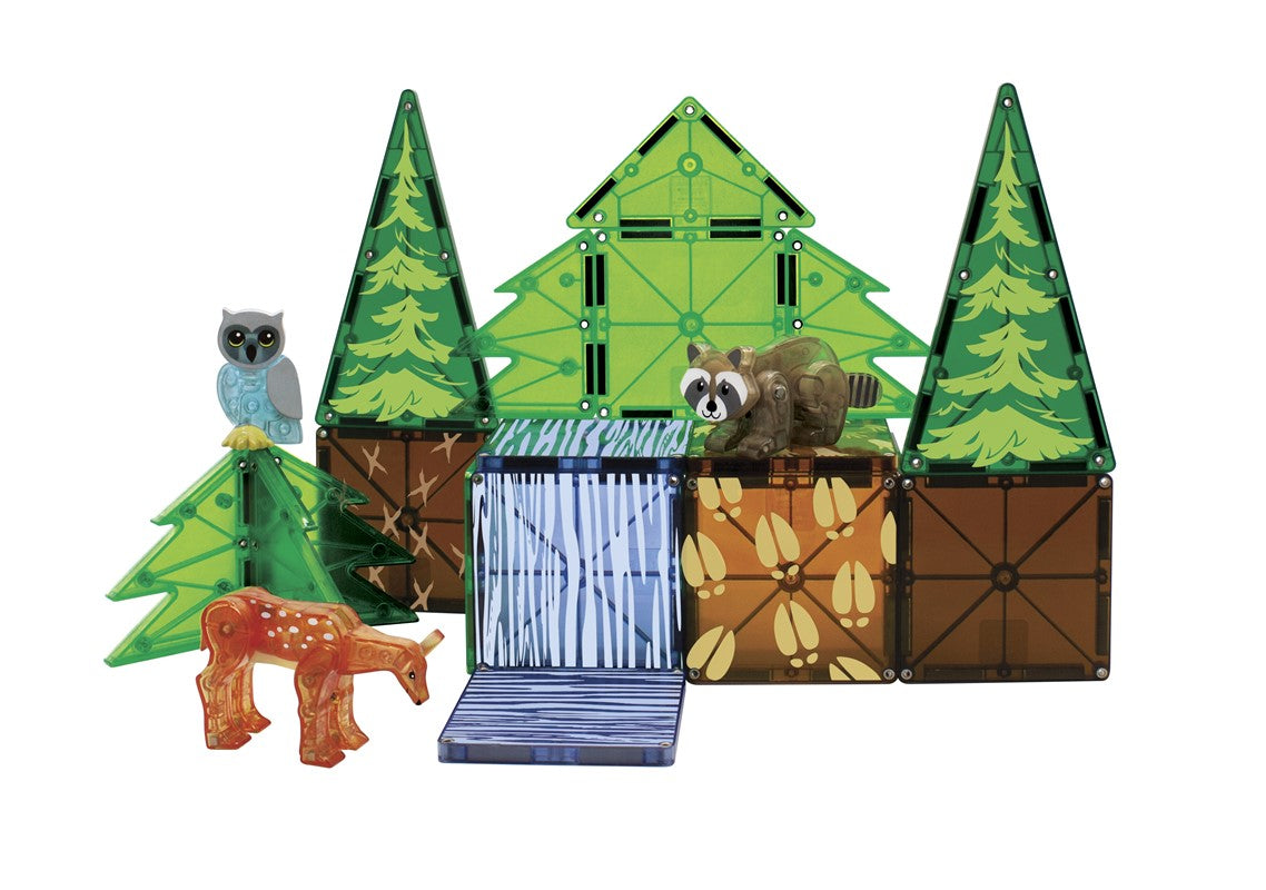 Animales del bosque set 25 piezas - Magna-Tiles