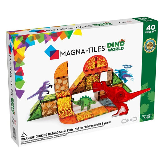 Dino World set 40 piezas - Magna-Tiles