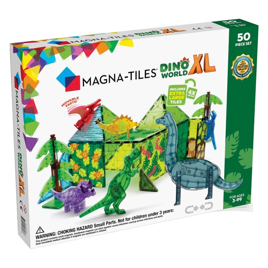 Dino World XL set 50 piezas - Magna-Tiles