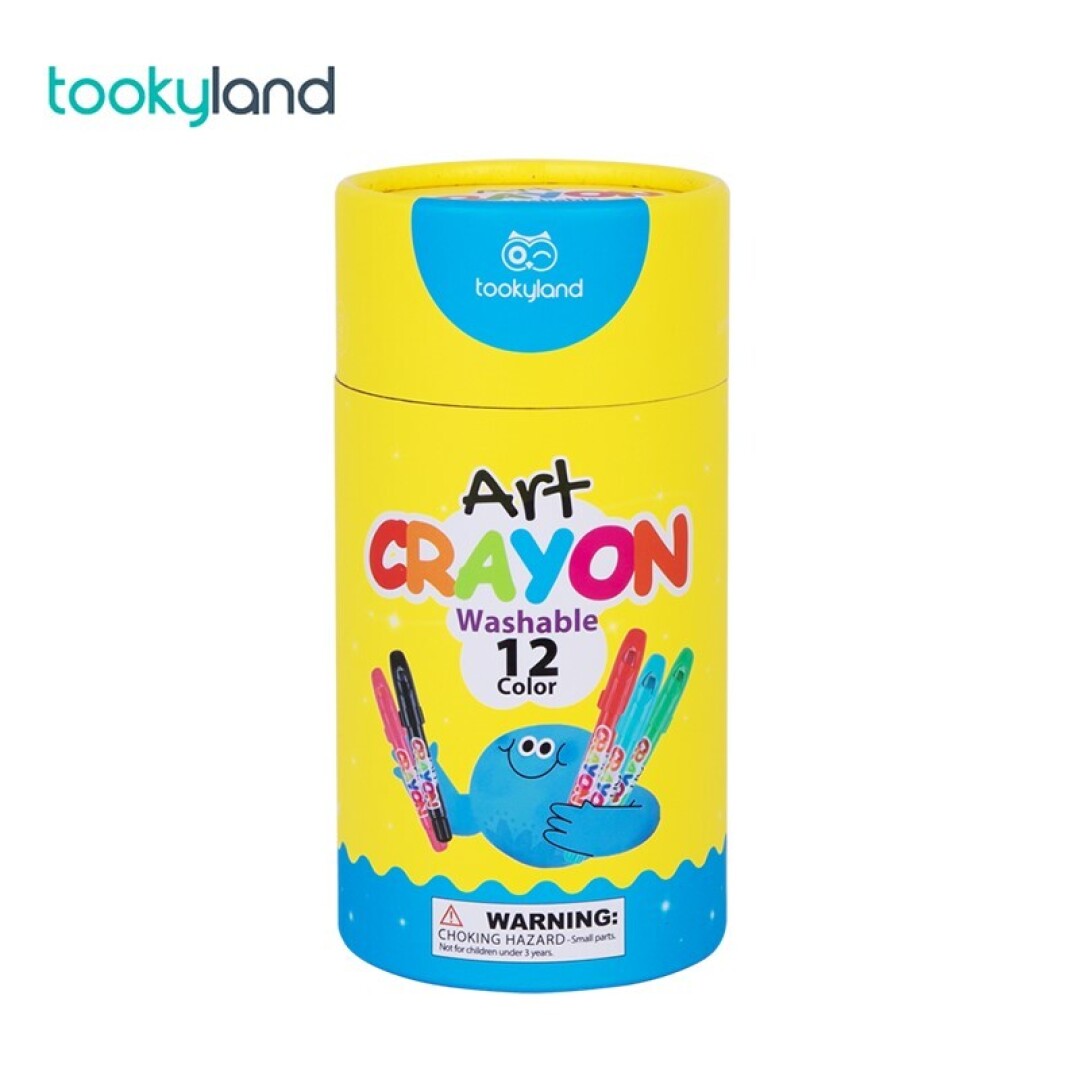 Ceras de Seda Lavables 12 colores - Tookyland