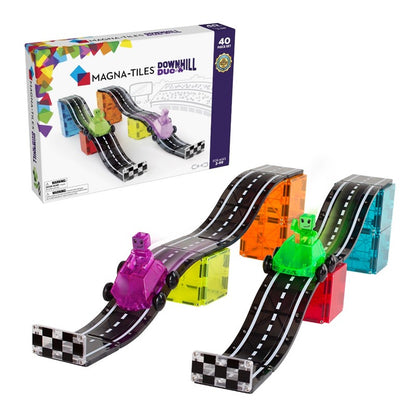 Pista de carreras Down hill duo 40 piezas - Magna-Tiles