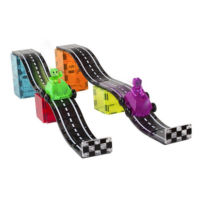 Pista de carreras Down hill duo 40 piezas - Magna-Tiles