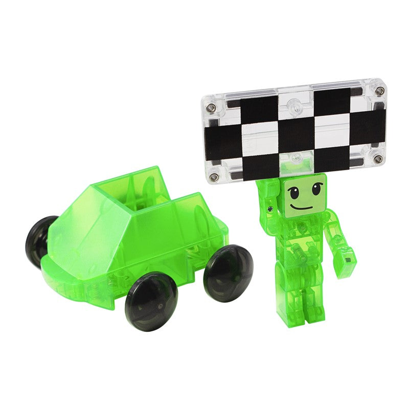 Pista de carreras Down hill duo 40 piezas - Magna-Tiles