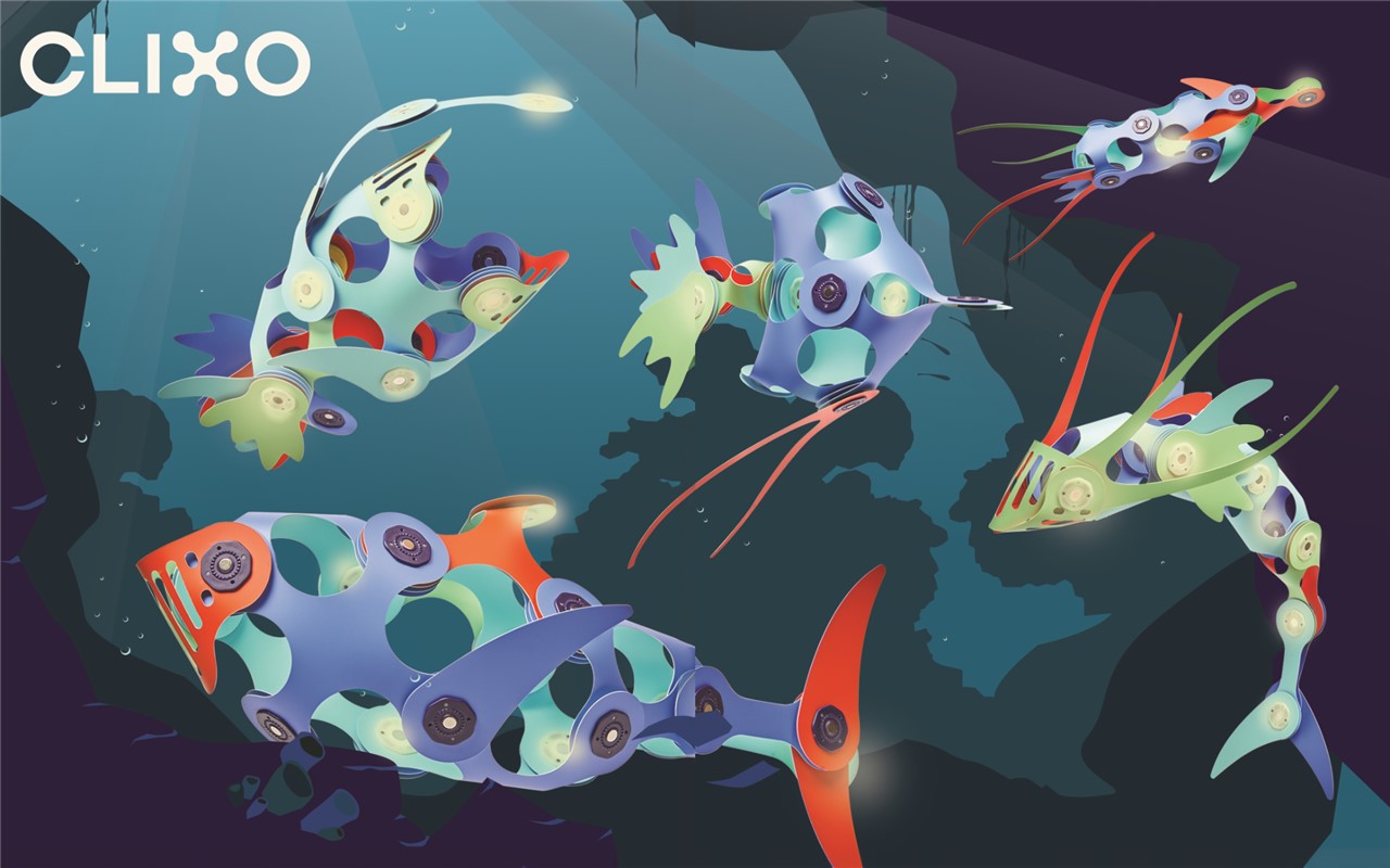 Pack Criaturas del Océano - Clixo