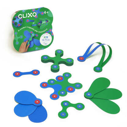 Itsy Pack, azul/verde - Clixo