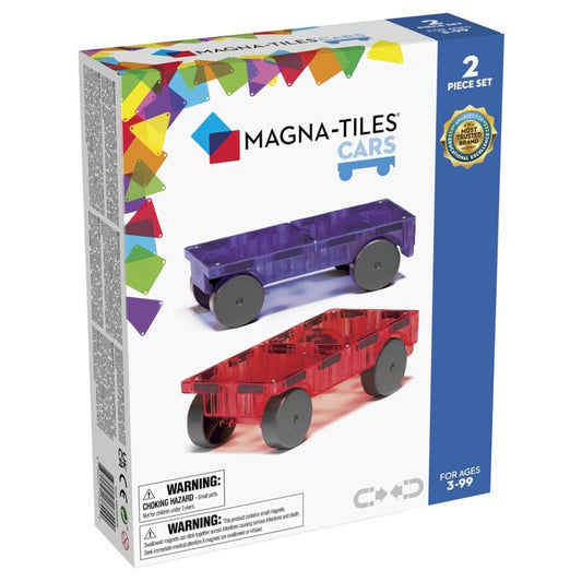 Base para coches iman, violeta-rojo - Magna-Tiles