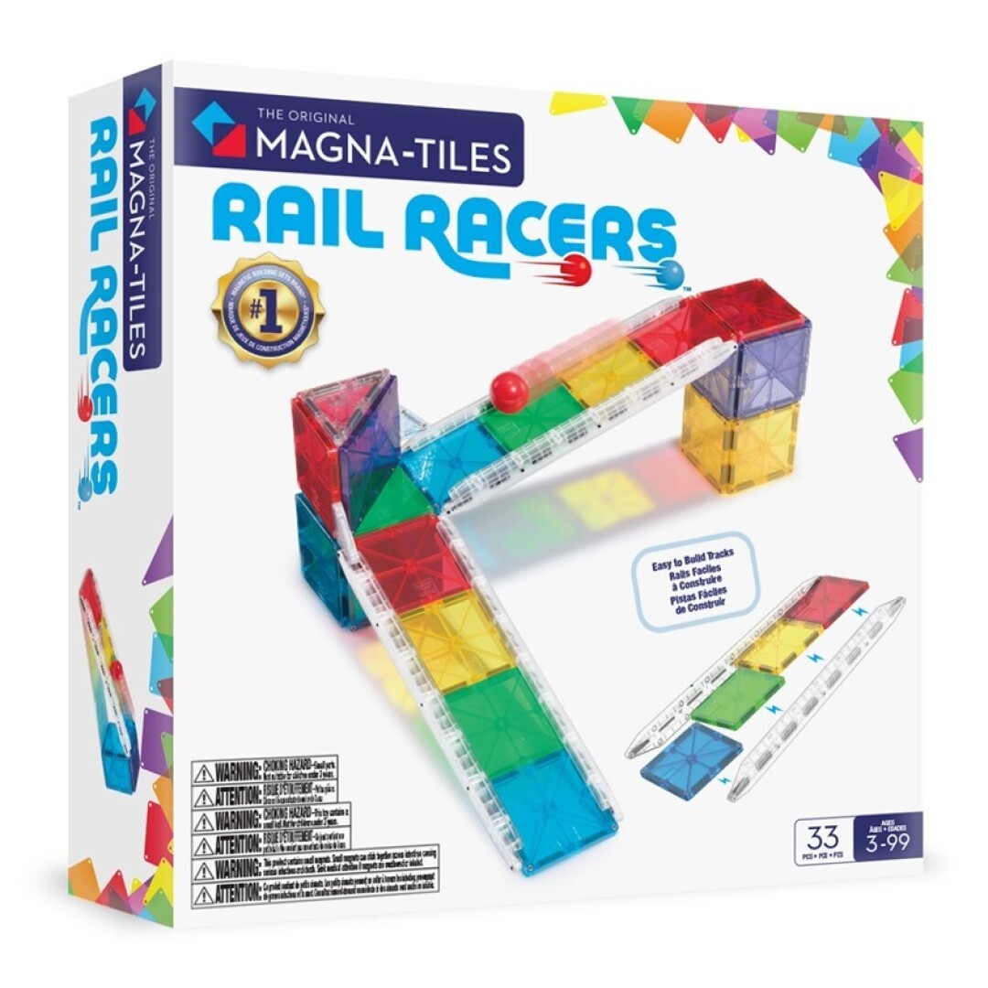 Rail Racers - Magna-Tiles