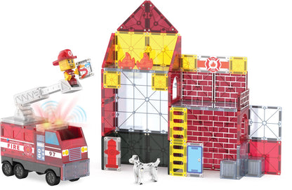 Fire Station Set 50 pcs - Magna-Tiles