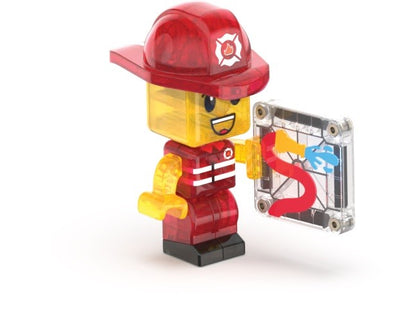 Fire Station Set 50 pcs - Magna-Tiles
