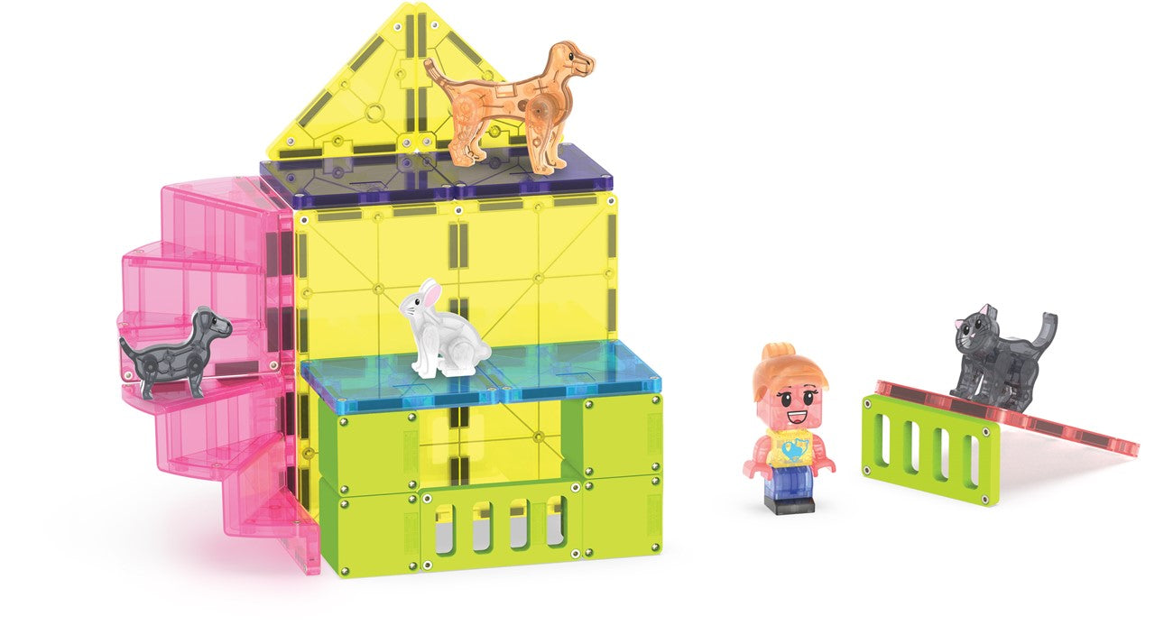 Pet Playhouse Set 50 pcs - Magna-Tiles