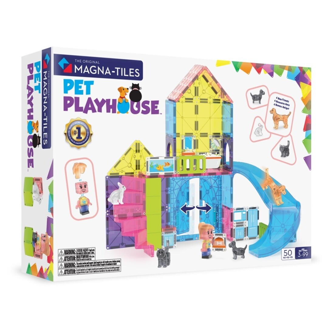 Pet Playhouse Set 50 pcs - Magna-Tiles