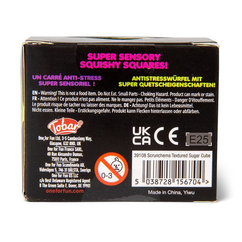 Sugar Cube texturizado - Scrunchems | Tobar