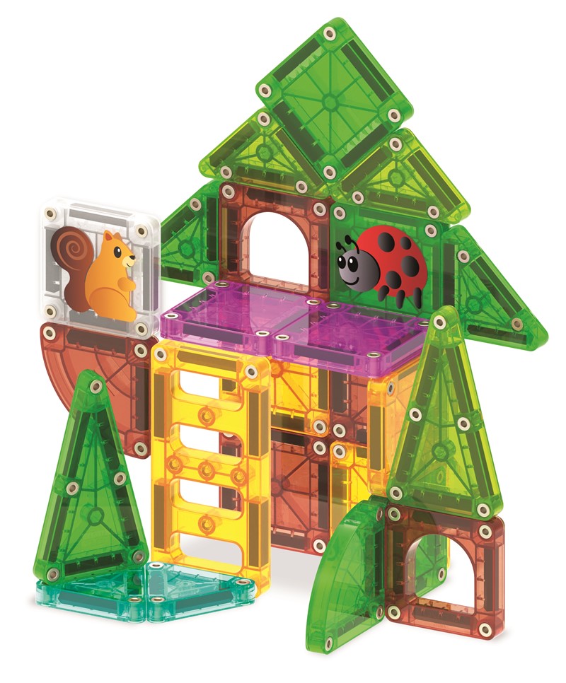 MAGNA-T microMAGS TREEHOUSE Travel Set - Magna Tiles