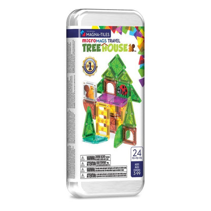 MAGNA-T microMAGS TREEHOUSE Travel Set - Magna Tiles