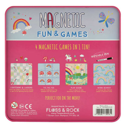 SET DE 4 JUEGOS MAGNETICOS RAINBOW