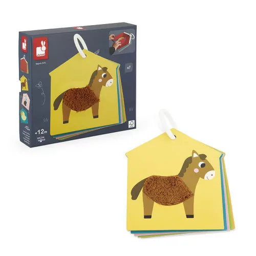 Tarjetas táctiles Granja - Janod