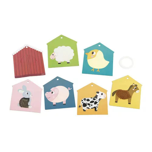 Tarjetas táctiles Granja - Janod