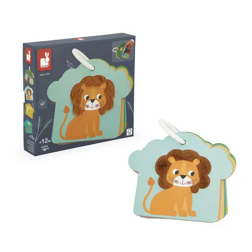 Tarjetas táctiles Savannah - Janod