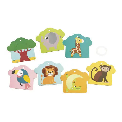 Tarjetas táctiles Savannah - Janod