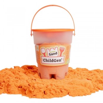 Arena kinética Naranja 500 grs. - ChildGen