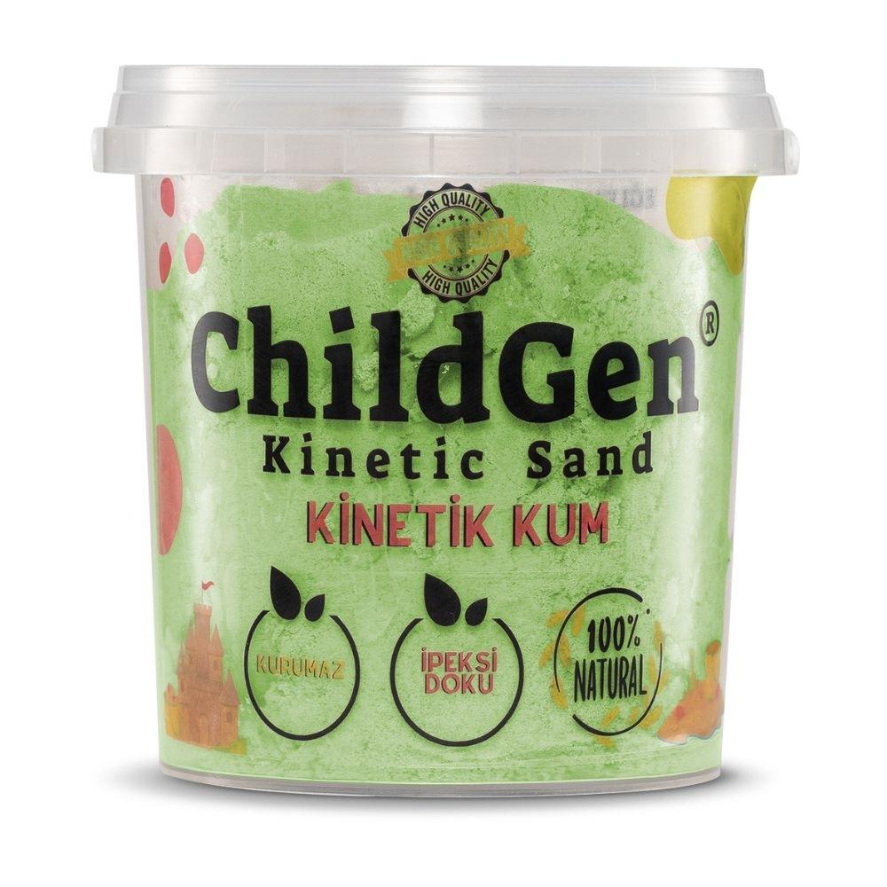 Arena kinética Verde 500 gr. - ChildGen