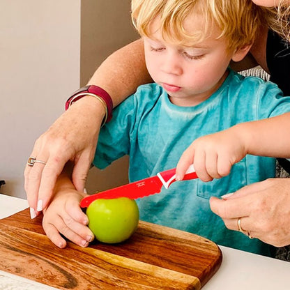 Cuchillo Autonomía Niños Rojo - Kiddikutter