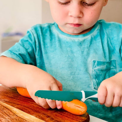 Cuchillo Autonomía Niños Dusty Pink - kiddiKutter