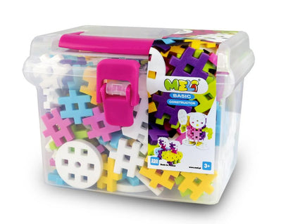 Meli Basic Constructor Pastel - Travel Box 250 piezas