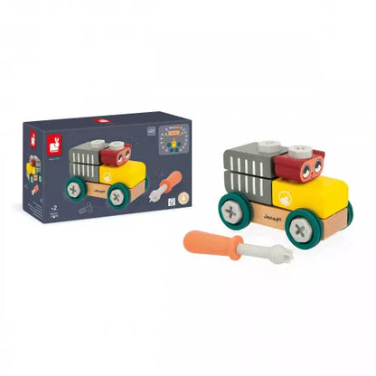 Brico´Kids, coche oso bricolaje - Janod