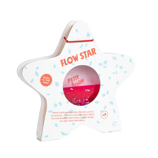 NEBULA PINK SENSORY STAR- PETIT BOUM