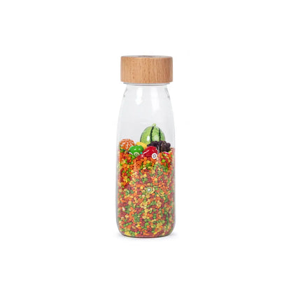 Botella sensorial, Learn Bottle Fruits - PETIT BOUM