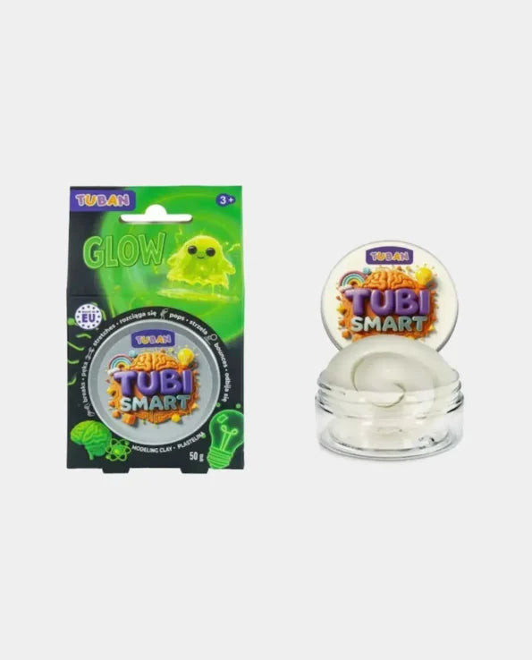 Plastilina Tubi Smart, Glow - Tuban