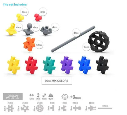 Meli Basic Tech+ 130 piezas