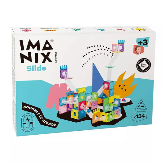 Imanix Tobogán 134 piezas - Braintoys