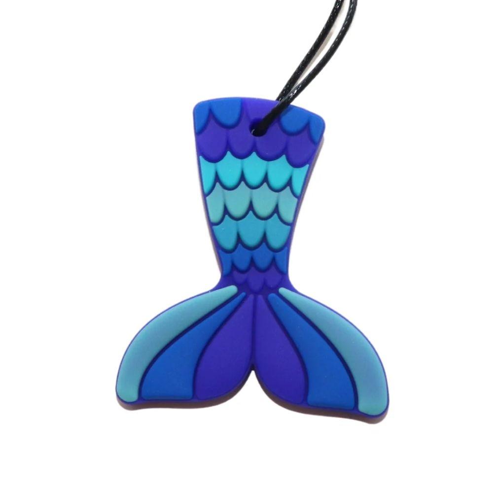 Colgante mordedor, cola de sirena