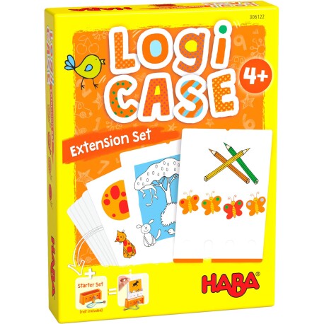 LogiCASE Set de ampliación, Animales 4+- Haba