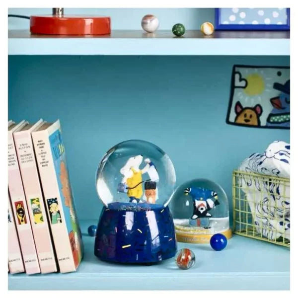 Bola de nieve musical Puce & PIlou - Moulin Roty