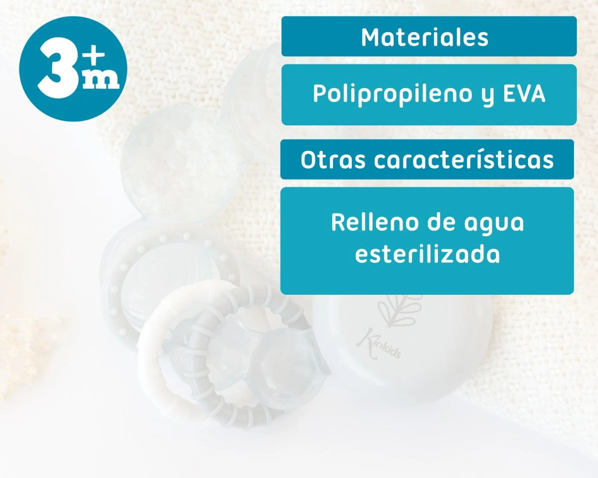 Mordedor de frio gris - KioKids