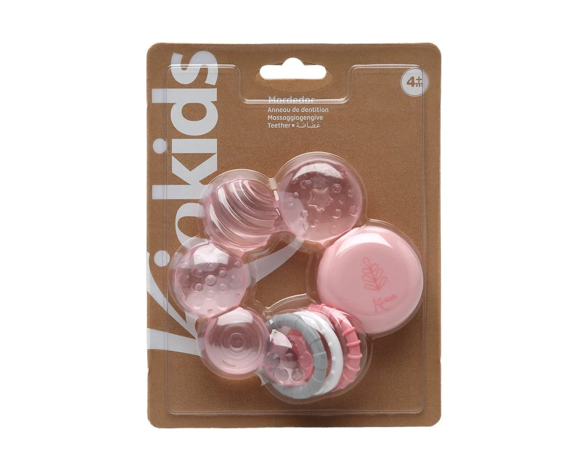 Mordedor de frio rosa- KioKids