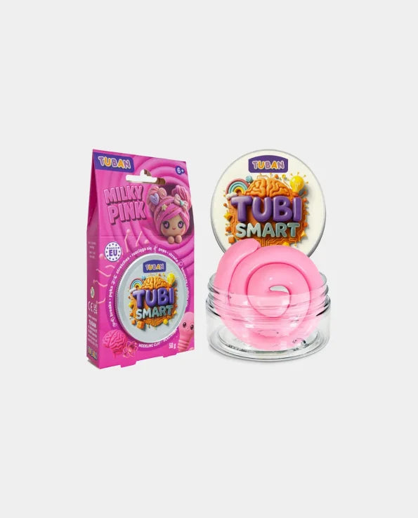 Plastilina Tubi Smart, Milky Pink - Tuban