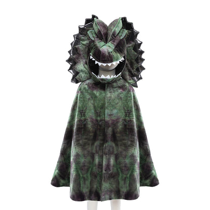 Grandasuarus Dilophosaurus capa con garras, talla 4-6 años