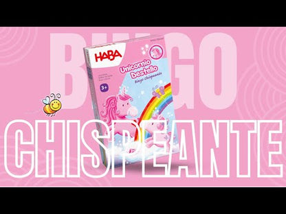 Unicornio Destello, Bingo chispeante - Haba
